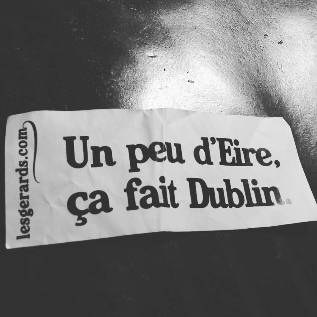 Un peu d'Eire ça fait Dublin Sticker Les Gérards